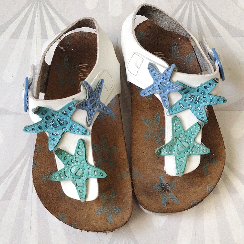 Maggie and Zoe starfish sandals